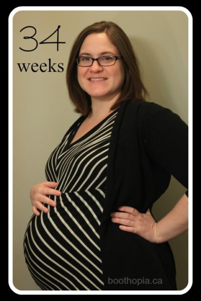 Baby Update – 34 Weeks!
