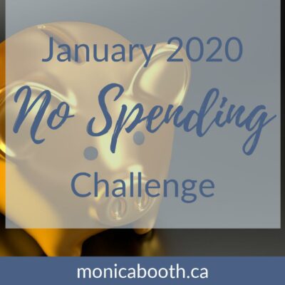 piggybank to illustrate no-spending challenge